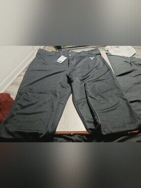 NWT Youper button up Softball/baseball pants black size XL